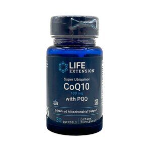 Life Extension Super Ubiquinol CoQ10 with PQQ 100 mg 30 softgels